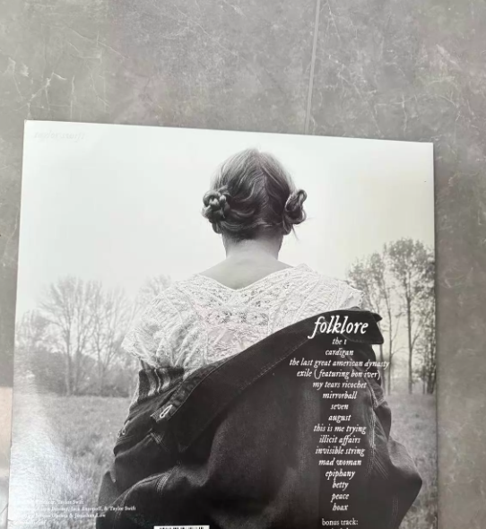 Taylor Swift – Folklore Transparent Colored Vinyl 2LP