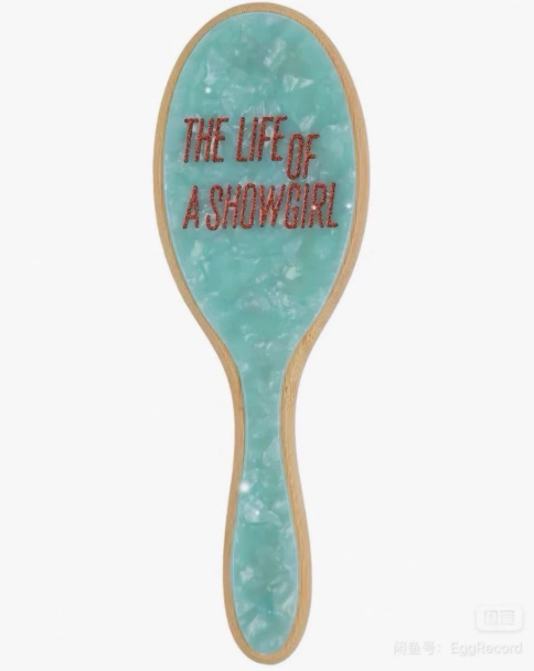 Taylor Swift – The Life Of A Showgirl Official Glitter Hair Brush Merch