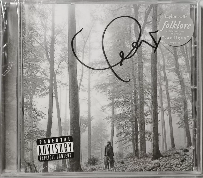Taylor Swift – Folklore Signed CD “In The Trees” 2nd Batch Edition