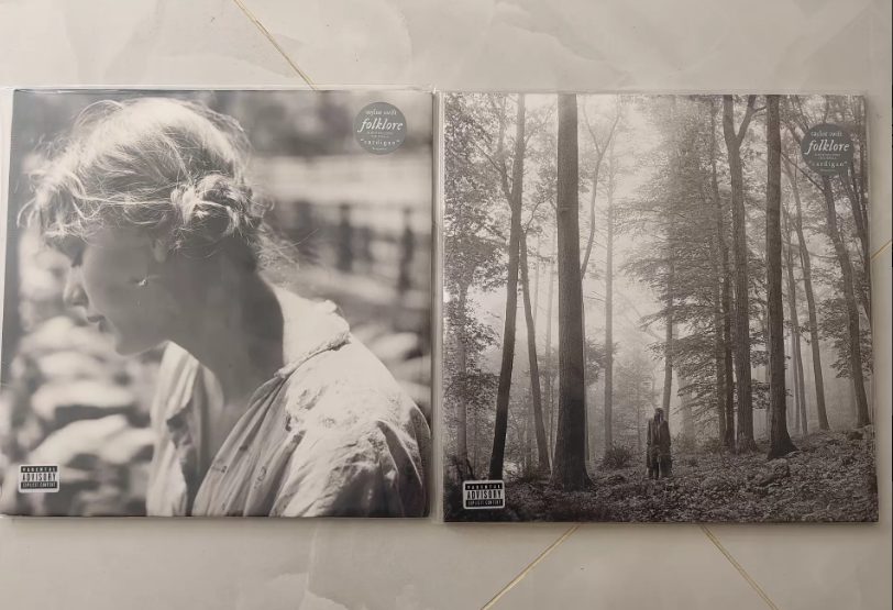 Taylor Swift – Folklore “In The Trees” & “Running Like Water” Colored Vinyl 2LP Set