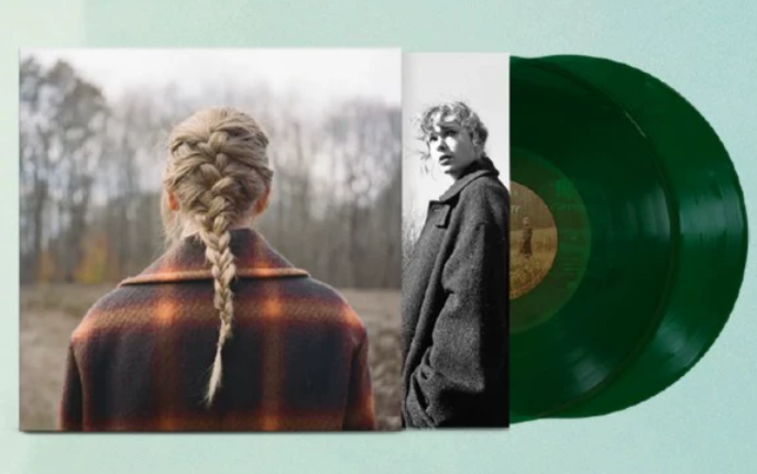 Taylor Swift – Evermore Deluxe Edition Green Vinyl 2LP Sealed