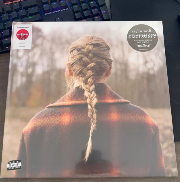 Taylor Swift – Evermore Target Exclusive Red Vinyl 2LP Sealed