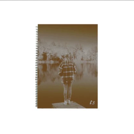 Taylor Swift – Evermore Official Album Notebook / Spiral Memo Book