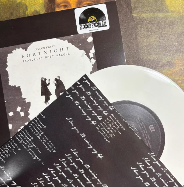 Taylor Swift – Fortnight RSD White Vinyl 7” Single Opened Complete Set