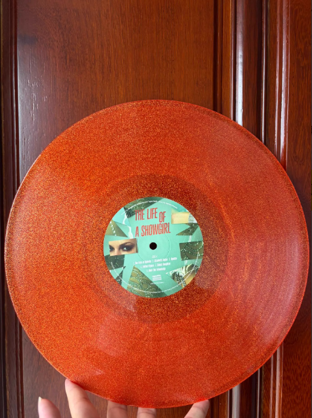 Taylor Swift – The Life Of A Showgirl EU Orange Sparkle Vinyl LP German Pressing