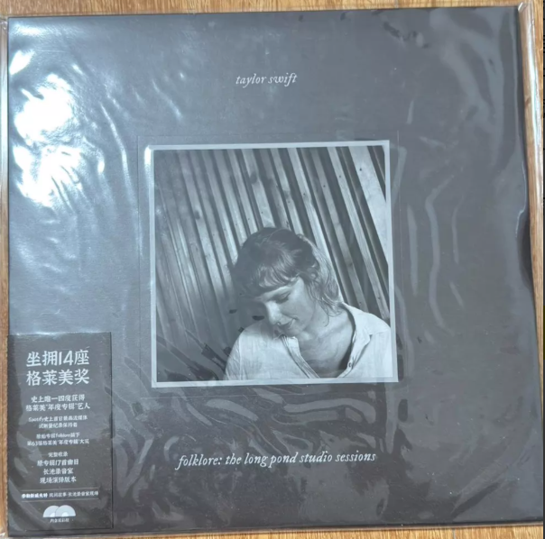 Taylor Swift – Folklore: The Long Pond Studio Sessions 2LP Grey Vinyl Import Edition
