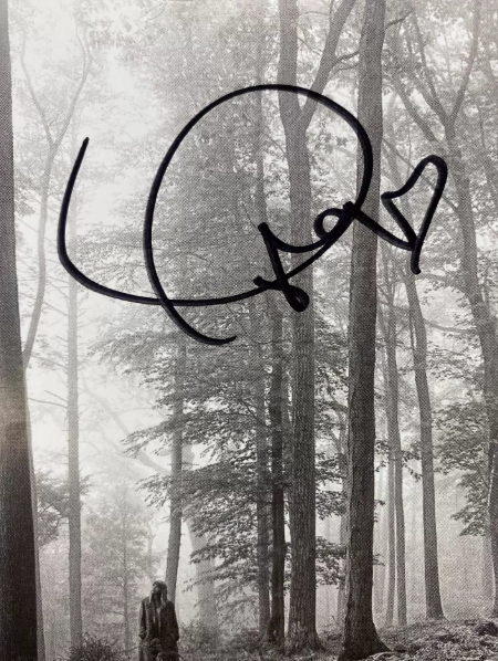 Taylor Swift – Folklore Signed CD Rare Heart Signature Variant