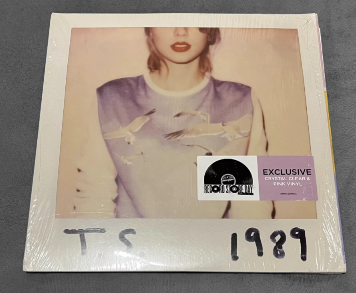 Taylor Swift – 1989 RSD Crystal Clear & Pink Vinyl Numbered Edition #1610