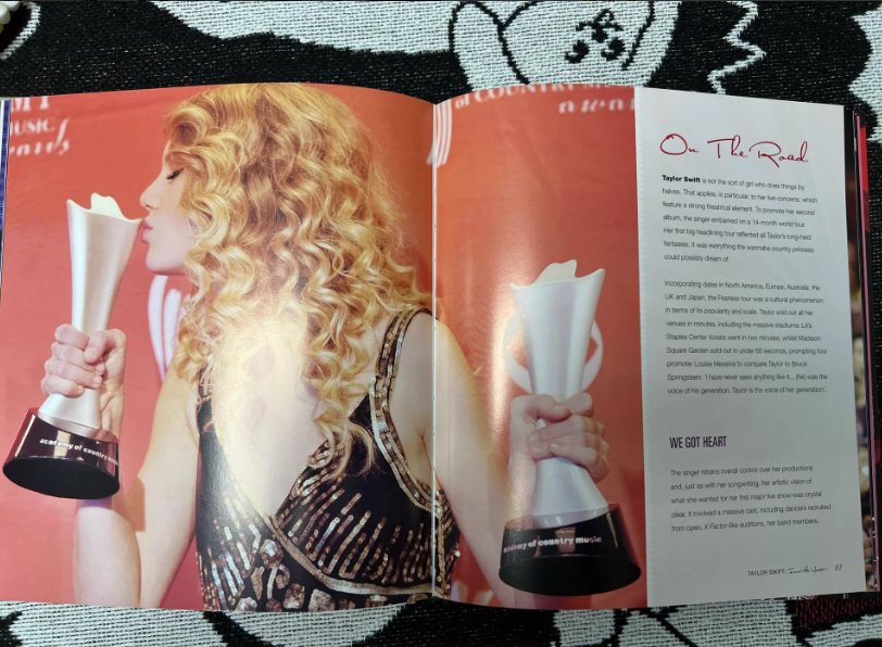 Taylor Swift – Unofficial Biography Art Book / Fan Illustration Collection Hardcover