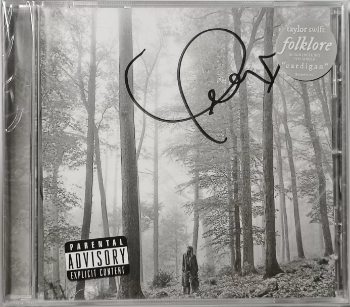 Taylor Swift – Folklore Signed CD 2nd Batch Sealed Edition