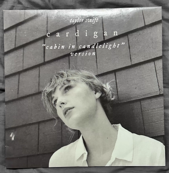 Taylor Swift – Cardigan White Vinyl 12" Single Cabin In Candlelight Version