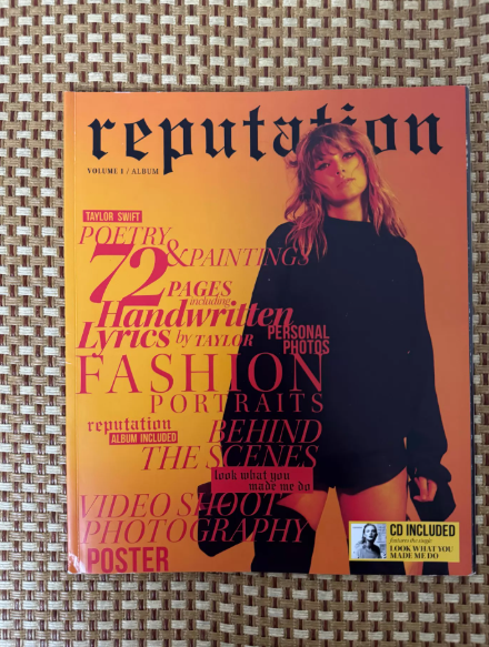 Taylor Swift – Reputation Magazine Deluxe Edition Vol.2 CD + Poster