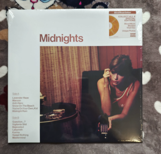 Taylor Swift – Midnights Blood Moon Yellow Vinyl Sealed Edition