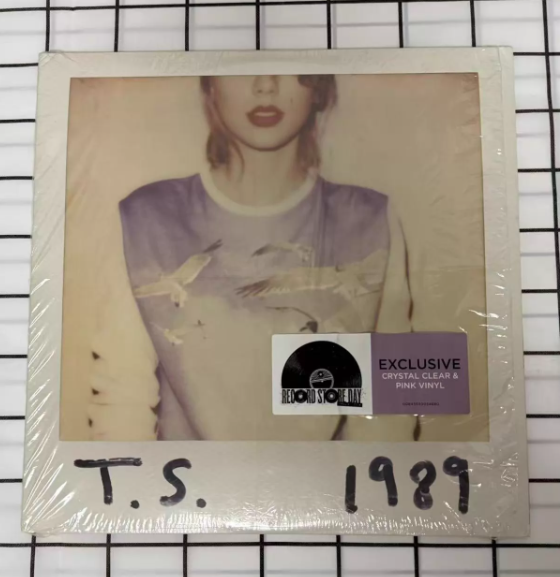 Taylor Swift – 1989 RSD Crystal Clear & Pink Vinyl EU Edition M/NM