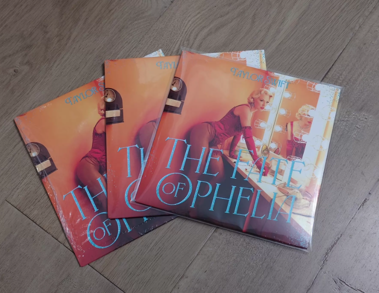 Taylor Swift – The Fate Of Ophelia Orange Glitter Vinyl LP Sealed NM