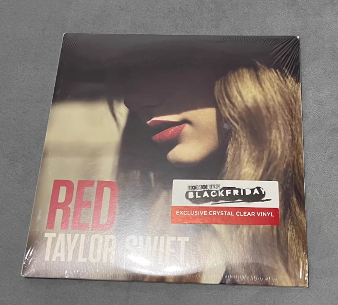 Taylor Swift – Red RSD Black Friday Crystal Clear Vinyl 2LP Numbered Edition Sealed