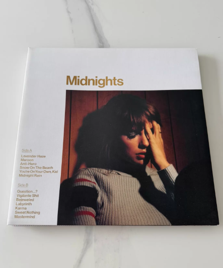 Taylor Swift - Midnights Mahogany Edition Signed Vinyl LP (US First Pressing)