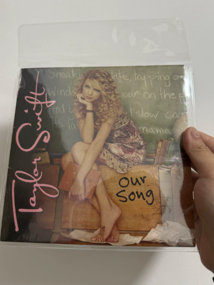 Taylor Swift - Our Song 7" Limited Edition Numbered Purple Vinyl Single