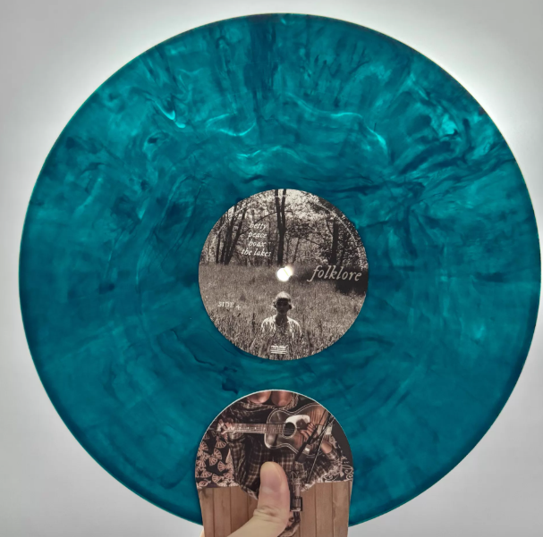 Taylor Swift - Folklore US/France Pressing Clear Blue Vinyl 2LP