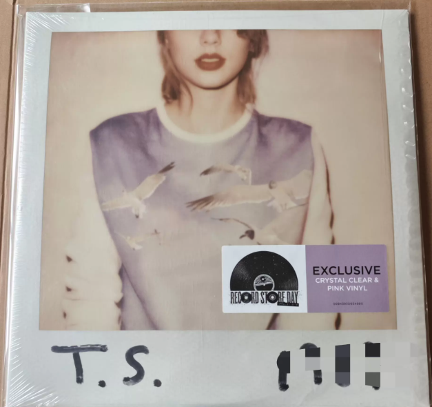 Taylor Swift – 1989 (RSD Exclusive Crystal Clear &amp; Pink Vinyl 2LP, EU Pressing).