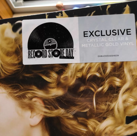 Taylor Swift - Fearless (Platinum Edition) RSD 2010 Metallic Gold Vinyl LP, Sealed