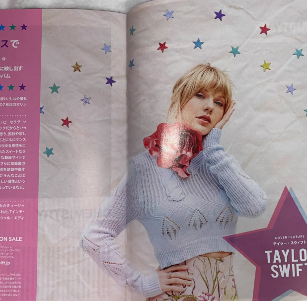Taylor Swift - VANITYMIX Vol.33 Magazine + Lover Japan Promo Flyer Set, NM