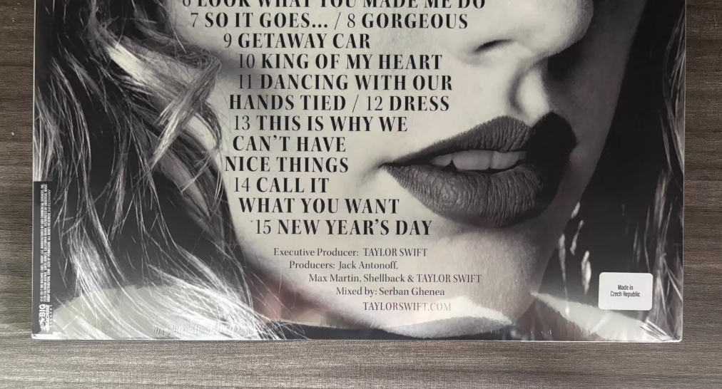 Taylor Swift - Reputation Picture Disc LP, Sealed