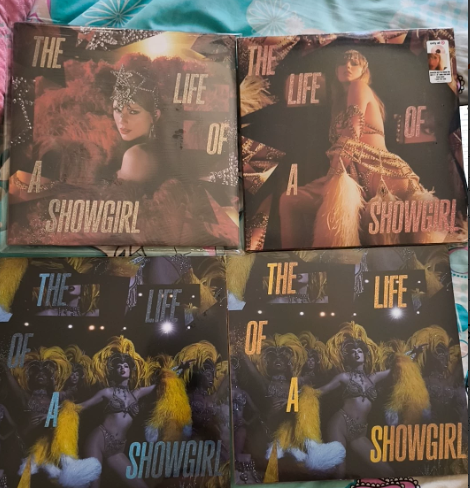 Taylor Swift - Showgirl 4LP Bundle, Mixed Condition VG+/NM
