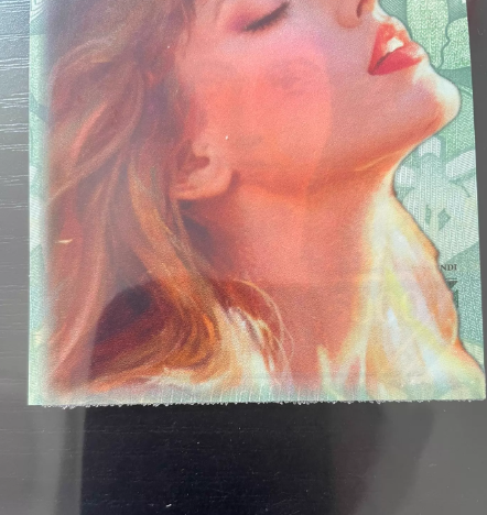 Venezuela 5000 Bolivares (Taylor Swift Rainbow Custom Overprint Banknote, UNC)