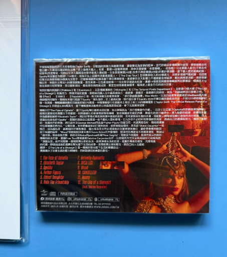 Taylor Swift - The Life of a Showgirl CD, NM Factory Sealed with Bonus Insert