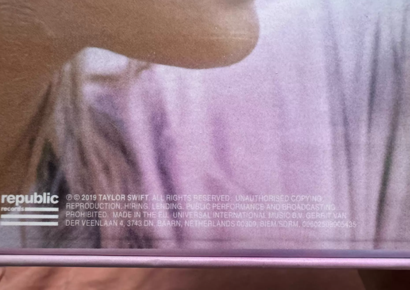 Taylor Swift - Lover Deluxe Fan Box Set, NM Factory Sealed