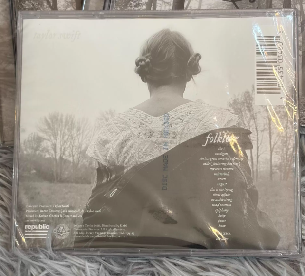 Taylor Swift - Folklore Signed CD, NM Factory Sealed No Jewel Case Crack