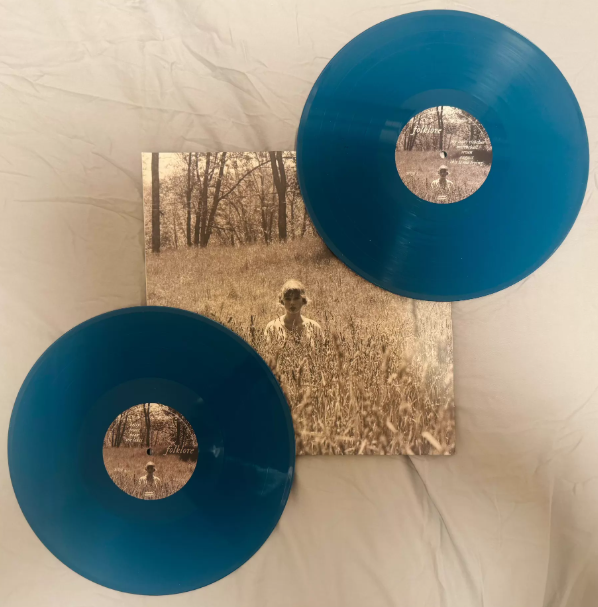 Taylor Swift – Folklore "In The Trees" Edition Teal Blue Vinyl 2LP