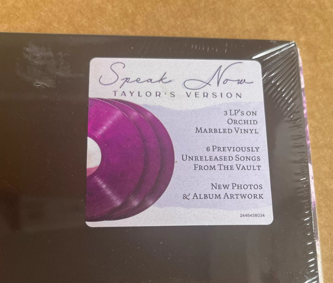Taylor Swift – Speak Now (Taylor’s Version) Orchid Marbled Purple Vinyl 3LP
