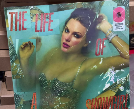 Taylor Swift The Life Of A Showgirl Sequences Are Forever Magenta Glitter Vinyl
