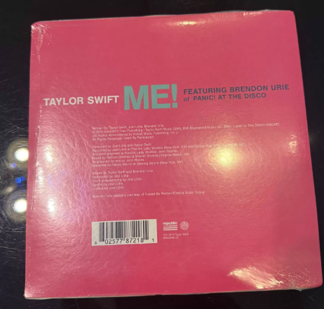 Taylor Swift – ME! Featuring Brendon Urie 7" Vinyl Single (Billboard Cover Edition)