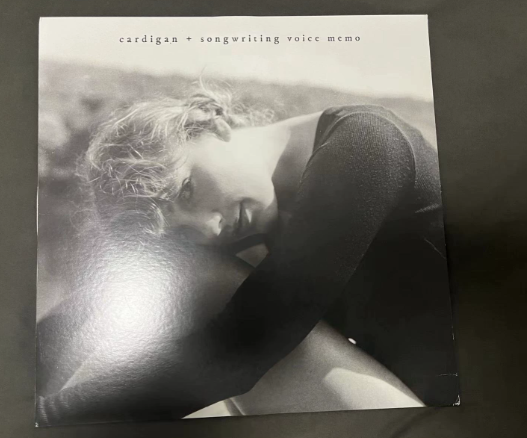 Taylor Swift – Cardigan Songwriting Voice Memo Gold Vinyl 12"