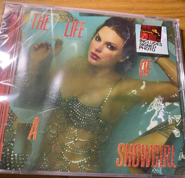 Taylor Swift – The Life Of A Showgirl Signed CD