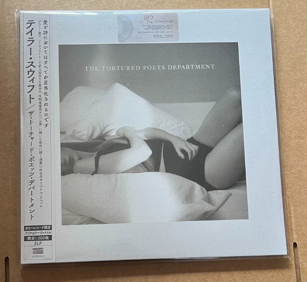 Taylor Swift – The Tortured Poets Department Japan OBI Limited Edition 2LP