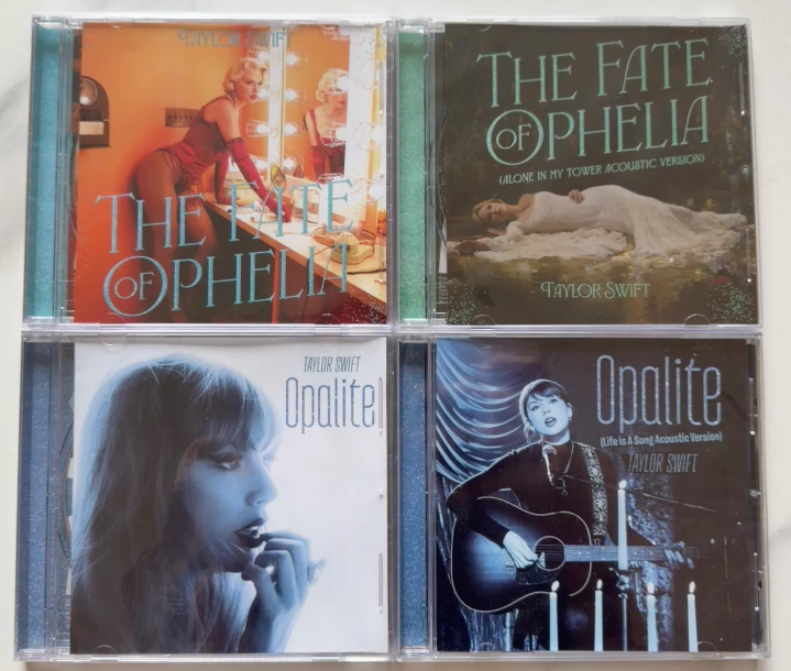 Taylor Swift – The Fate Of Ophelia & Opalite Complete CD Bundle