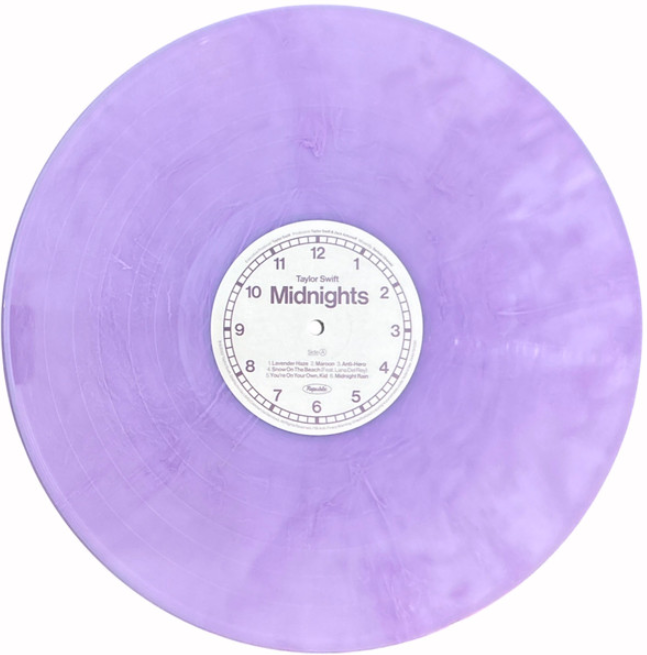 Taylor Swift – Midnights Lavender Edition Lavender Marbled Vinyl LP