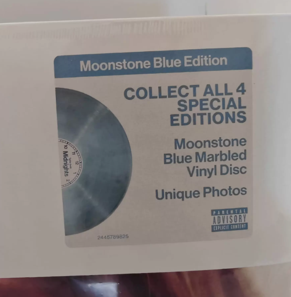 Taylor Swift – Midnights Moonstone Blue Edition Blue Marbled Vinyl LP
