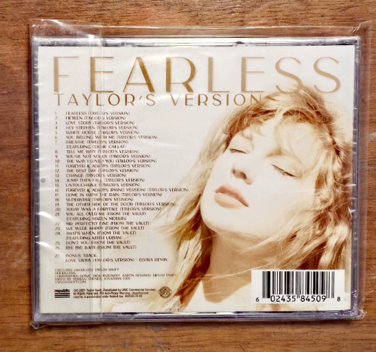 Taylor Swift – Fearless / Signed CD Edition