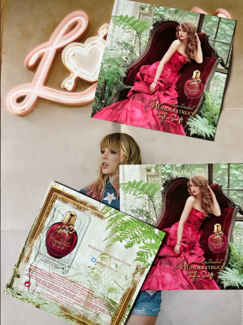 Taylor Swift – Wonderstruck / Official Perfume Scent Card Bundle + 3 Cards