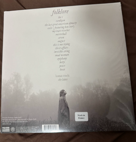 Taylor Swift – folklore Variant Collection #2–#8 + Translucent Vinyl LP Bundle
