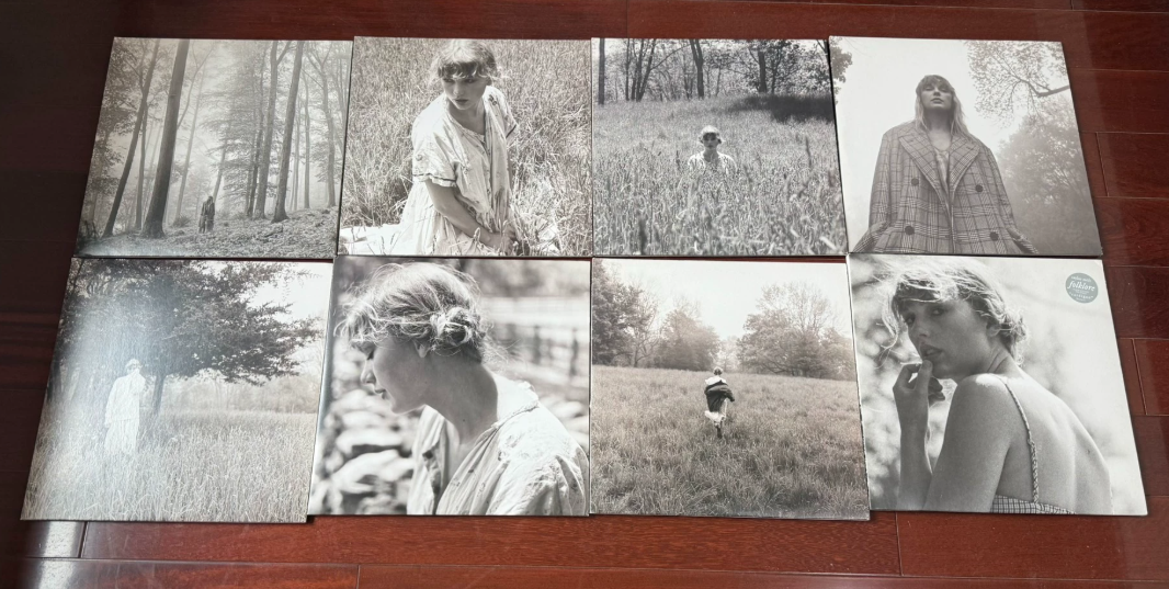Taylor Swift – folklore Variant Collection #1–#8 + Colored Vinyl LP Bundle