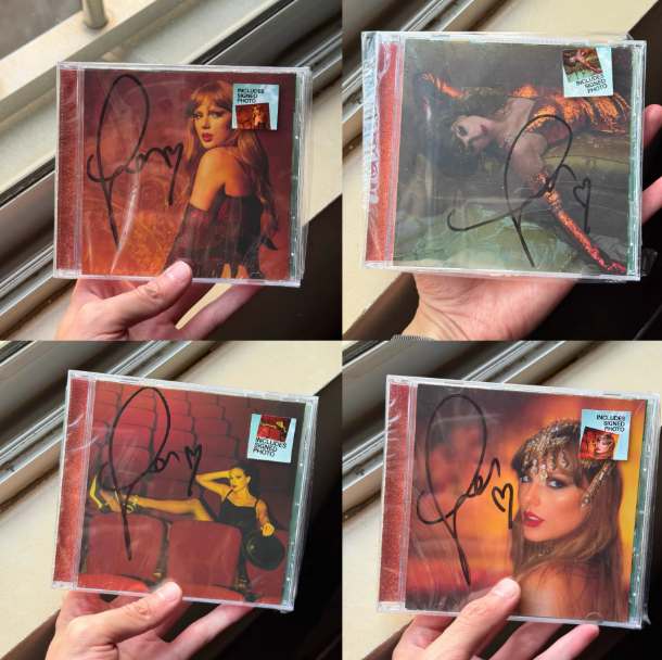 Taylor Swift – Midnights Signed CD Set + 4 Editions