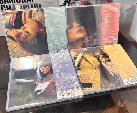 Taylor Swift – Midnights Japan Edition 4CD Bundle Set