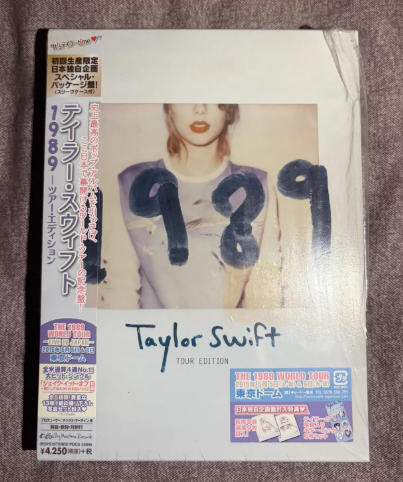 Taylor Swift – 1989 World Tour Edition Japan CD+DVD