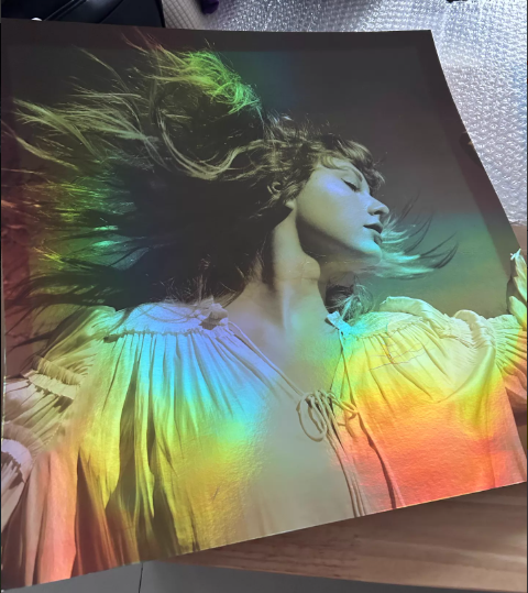Taylor Swift – Fearless & Fearless (Taylor's Version) Holographic Metal Posters Set